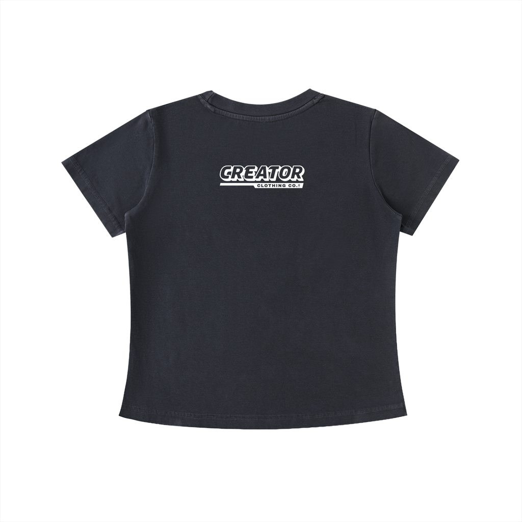 Child of God - 240GSM Women's Vintage Wash Slim Fit T-shirt