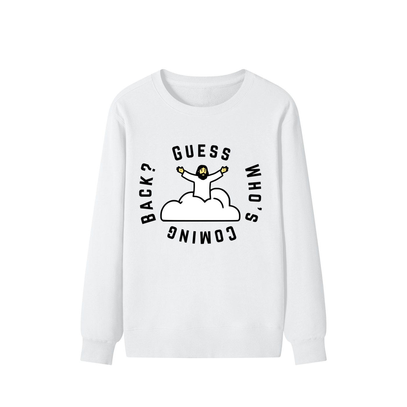 Guess Who - 300GSM Unisex Cotton Sweatshirt
