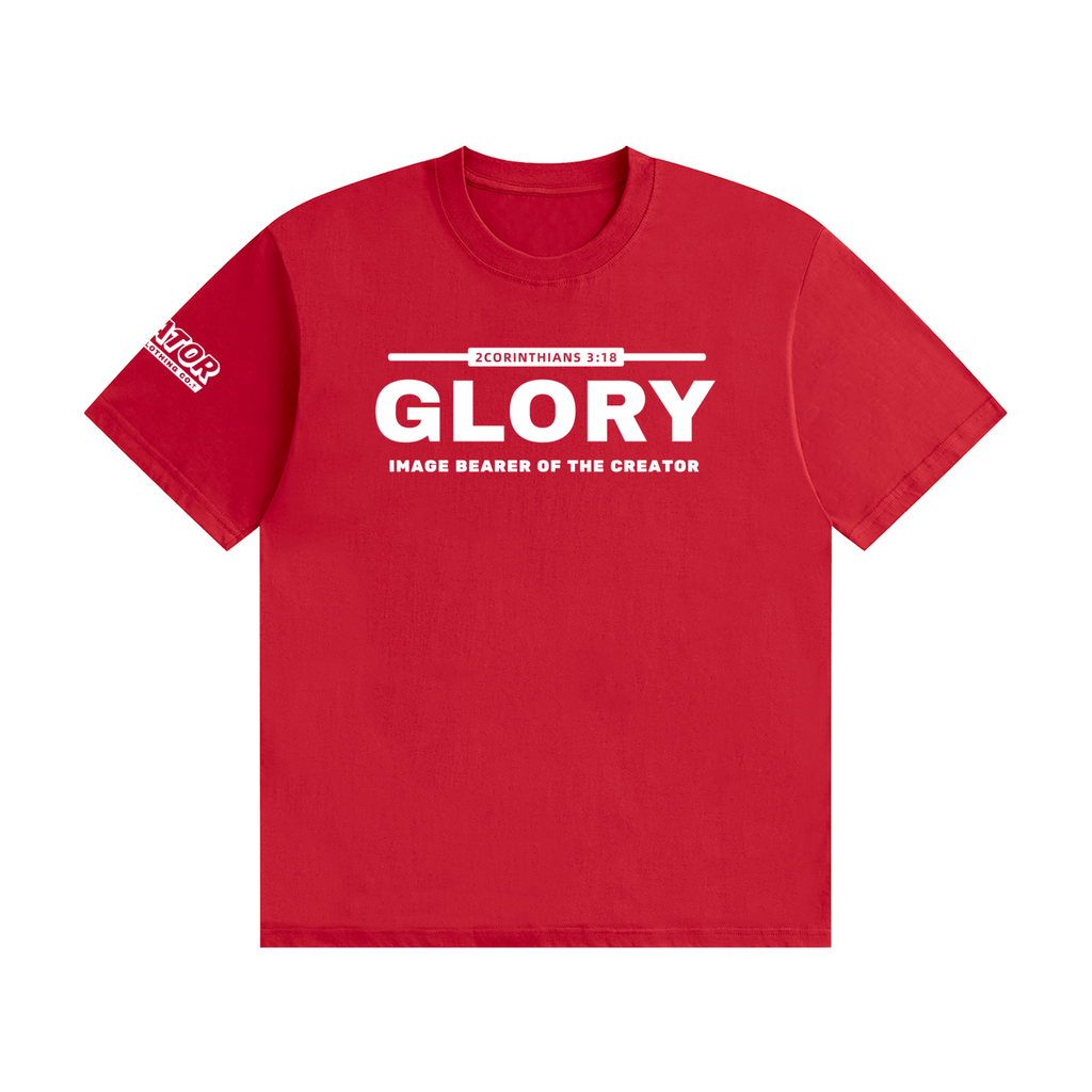 GLORY: Image Bearer of the Creator - 200gsm Unisex Cotton T-Shirt (Christian Faith Streetwear)