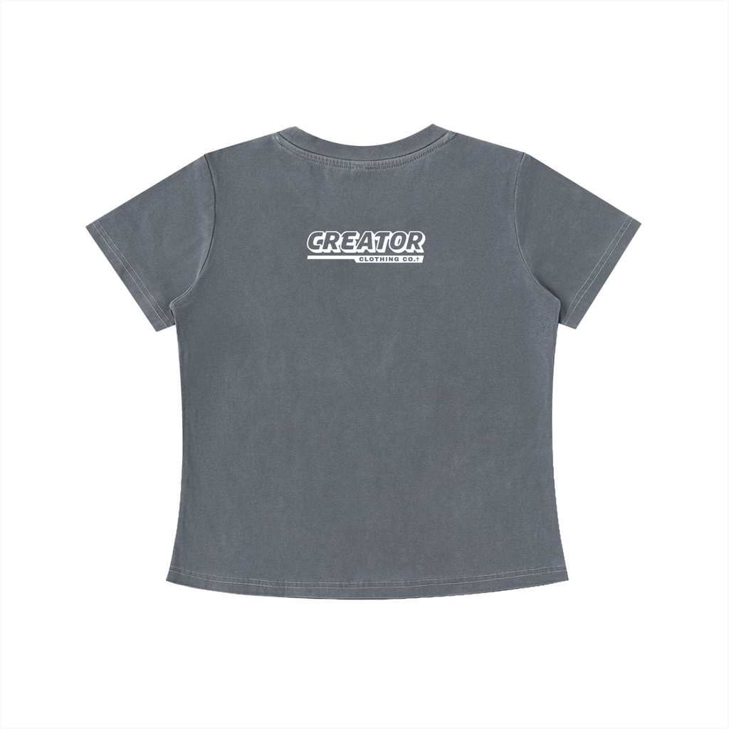 Child of God - 240GSM Women's Vintage Wash Slim Fit T-shirt