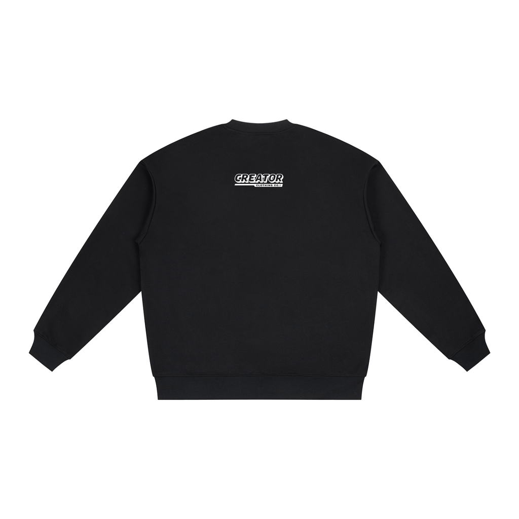 END OF DAYS: Are you ready? - Oversized Drop Shoulder Crewneck Sweatshirt