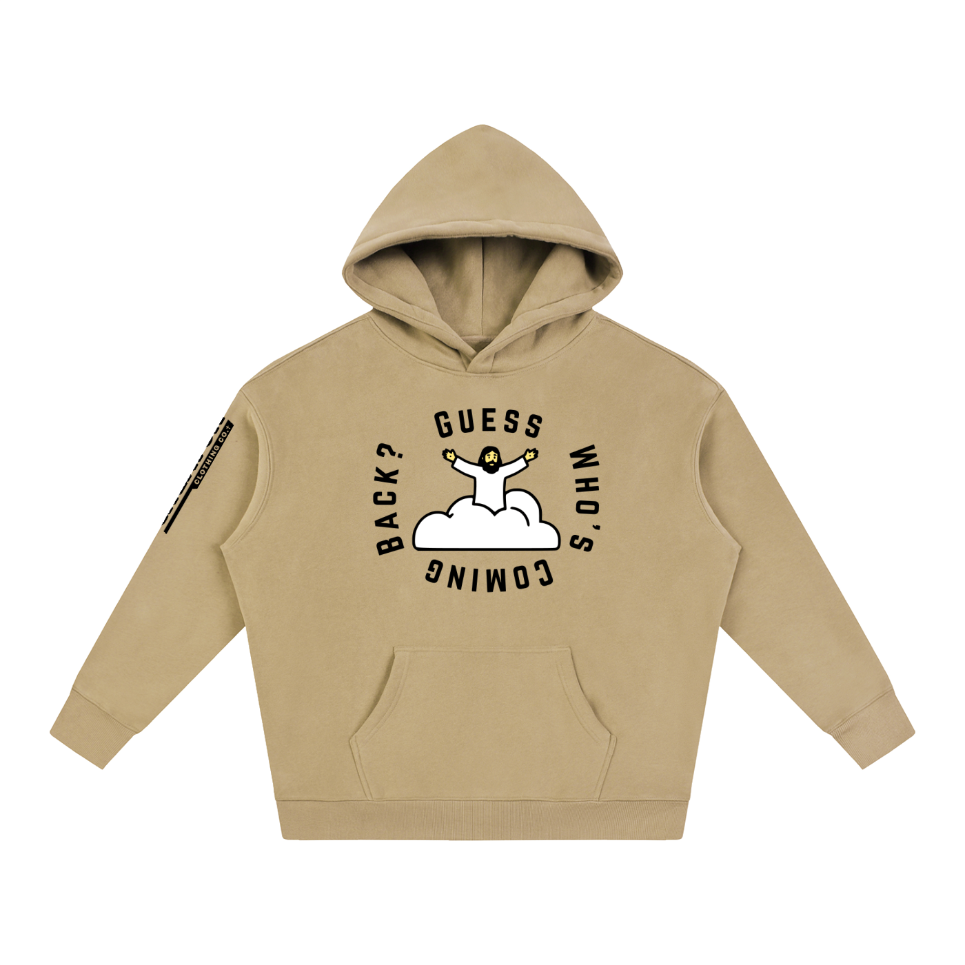 Guess Who's Coming Back - 350GSM Oversized Fleece Hoodie