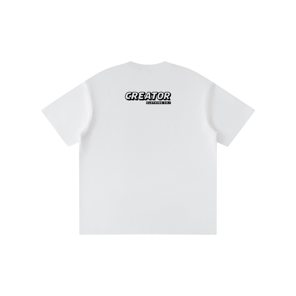 GUESS WHO - 220GSM Kids' Solid Crewneck T-Shirt