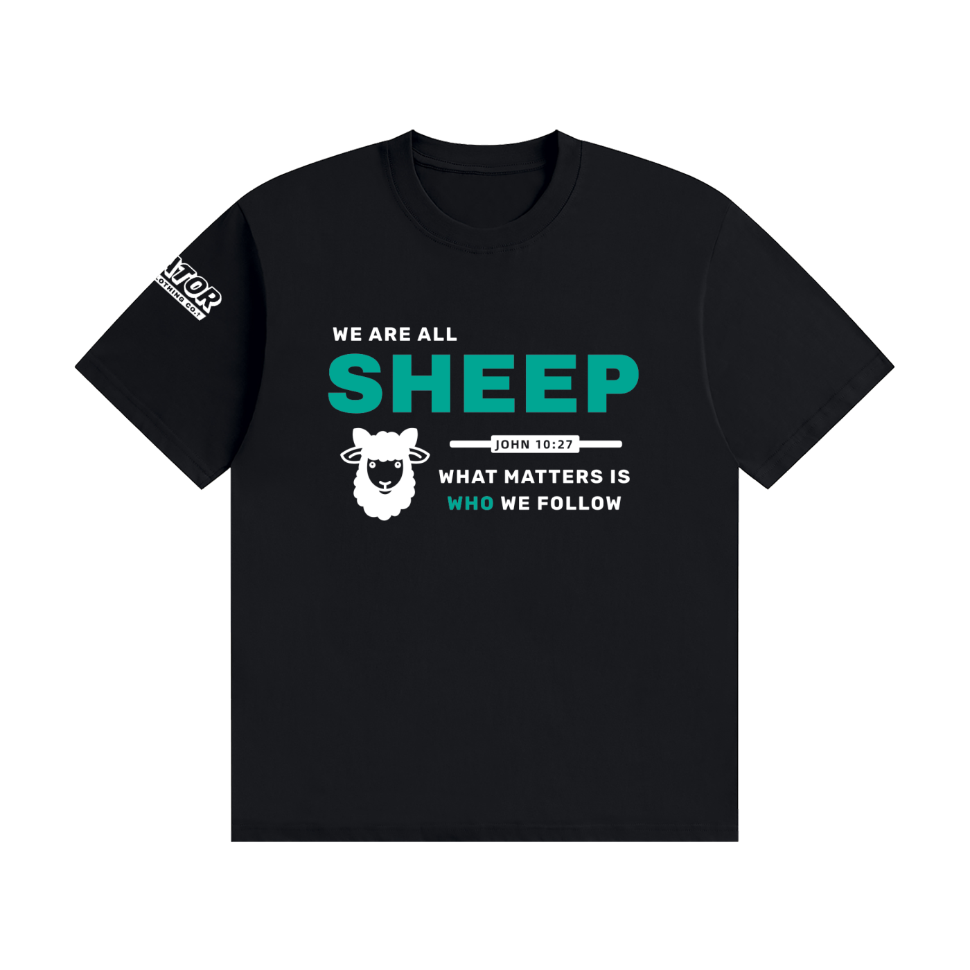 SHEEP - 200GSM Unisex Seamless Cotton T-Shirt