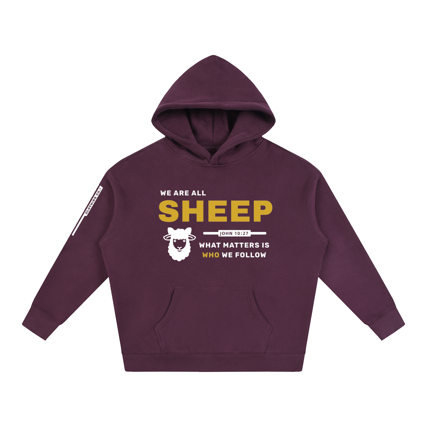 SHEEP - 350GSM Oversized Fleece Hoodie