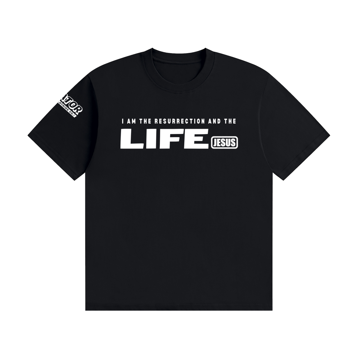 Jesus: Resurrection and the Life - 200GSM Unisex Cotton T-Shirt