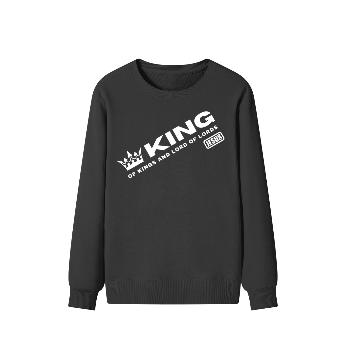 JESUS: KING of Kings - 300GSM Unisex Cotton Sweatshirt