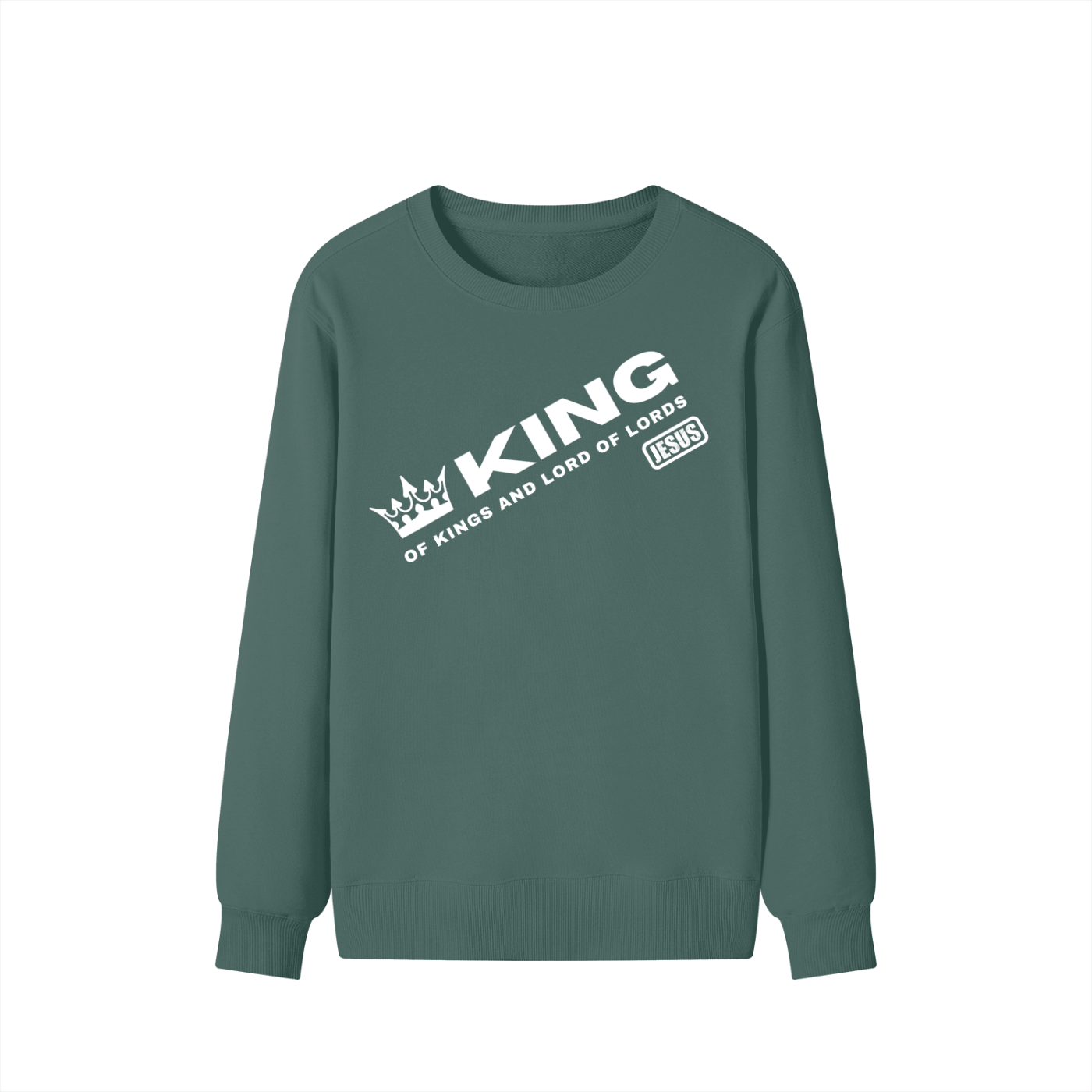 JESUS: KING of Kings - 300GSM Unisex Cotton Sweatshirt