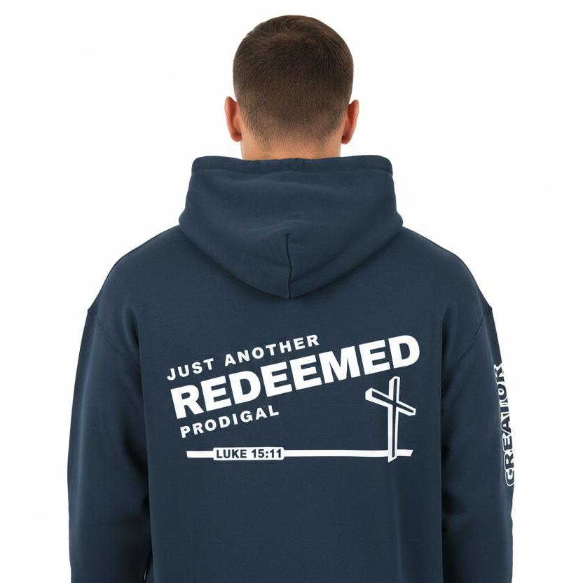 REDEEMED - 350GSM Oversized Fleece Hoodie