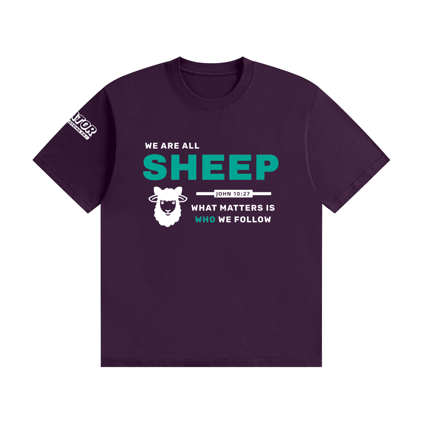 SHEEP - 200GSM Unisex Seamless Cotton T-Shirt