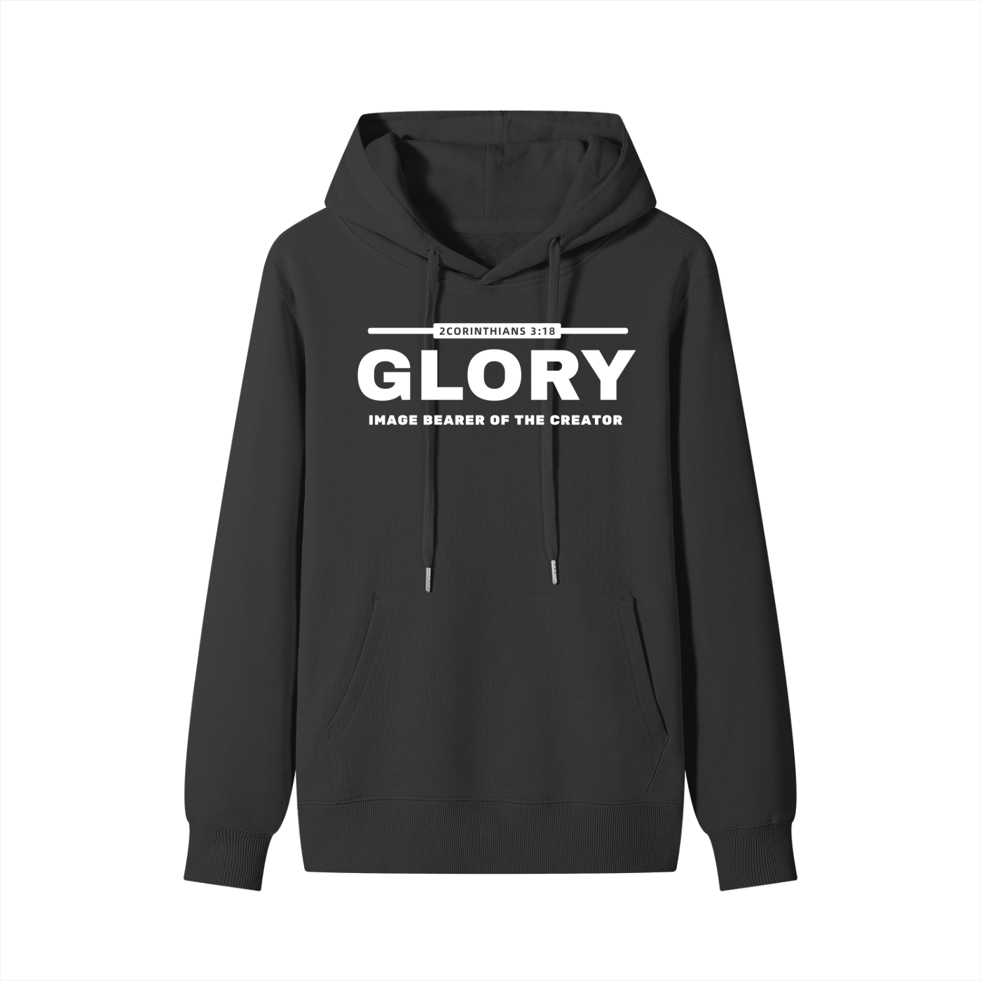 GLORY: Image Bearer of the Creator - 300GSM Pure Cotton Hoodie (Christian Faith Streetwear)