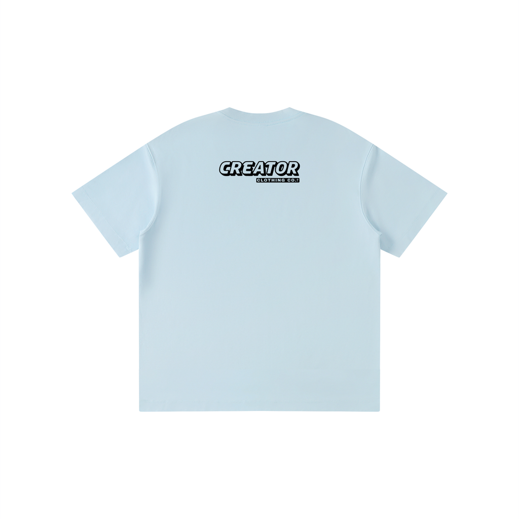 GUESS WHO - 220GSM Kids' Solid Crewneck T-Shirt