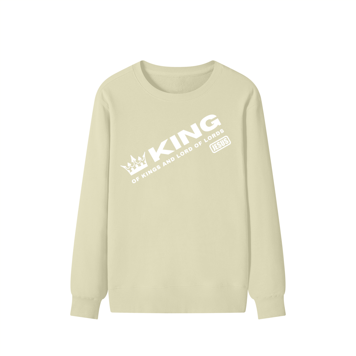 JESUS: KING of Kings - 300GSM Unisex Cotton Sweatshirt