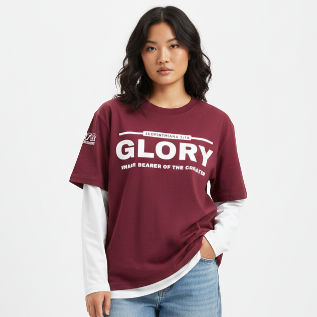 GLORY - 200GSM Unisex Cotton T-Shirt