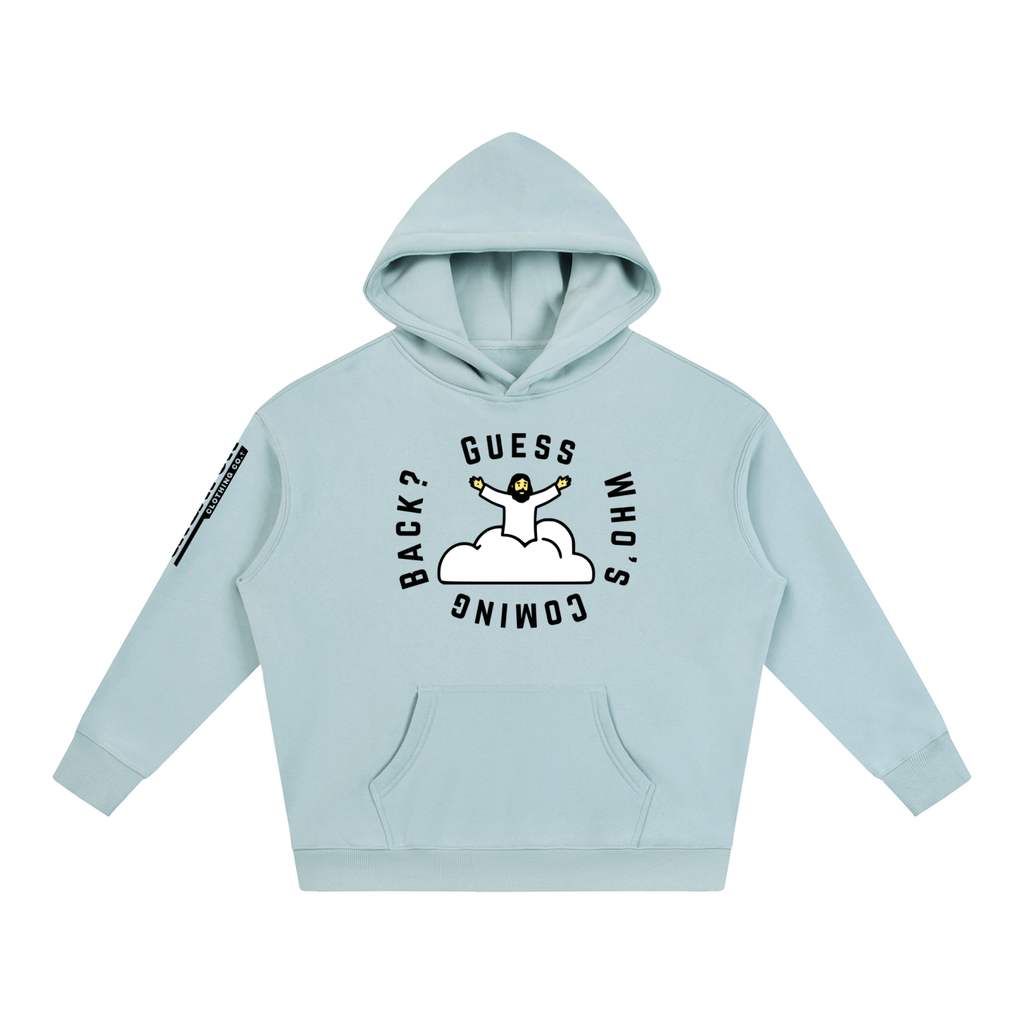 Guess Who's Coming Back - 350GSM Oversized Fleece Hoodie