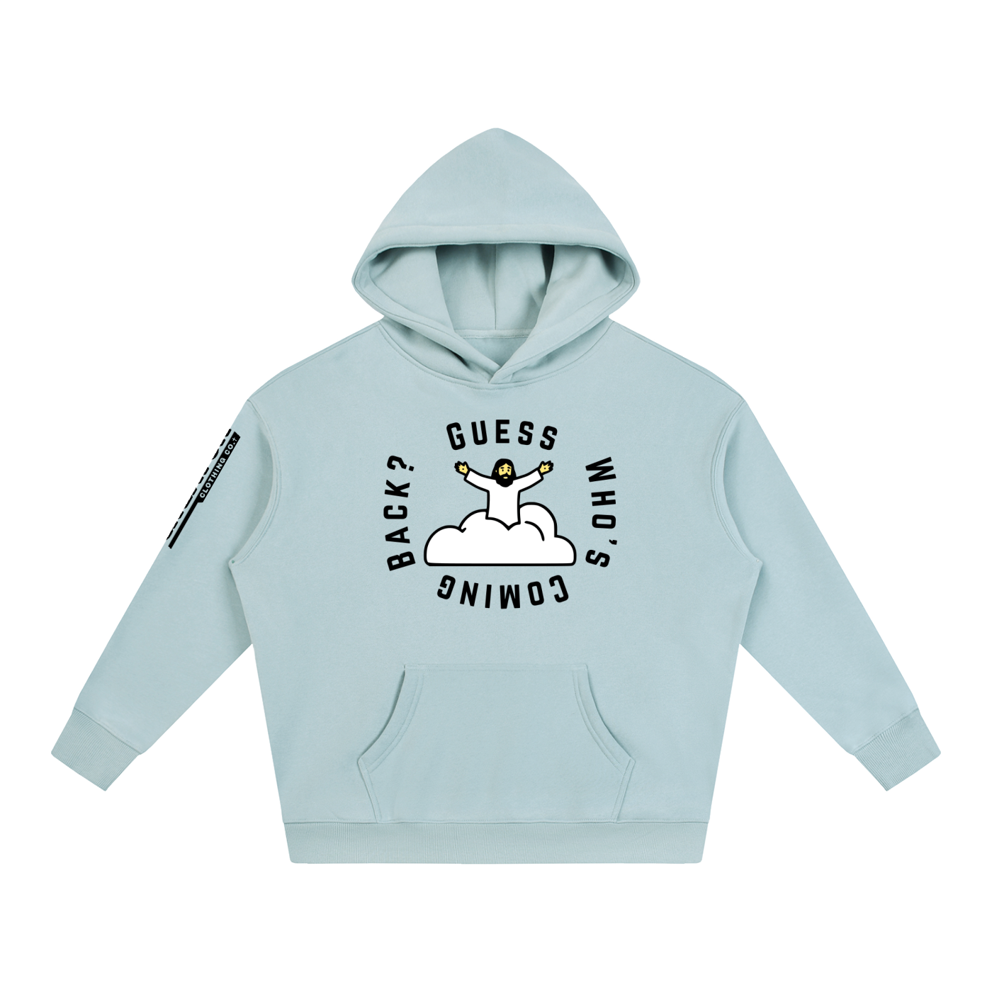 Guess Who's Coming Back - 350GSM Oversized Fleece Hoodie