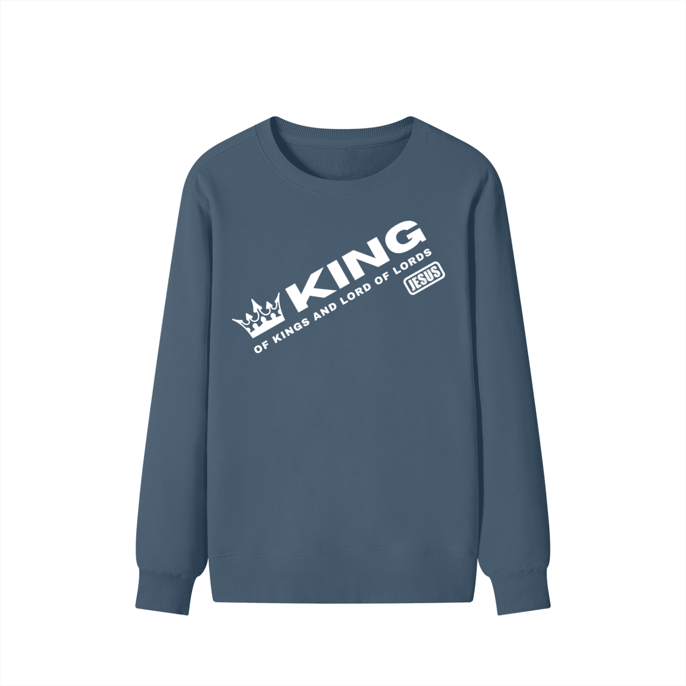JESUS: KING of Kings - 300GSM Unisex Cotton Sweatshirt