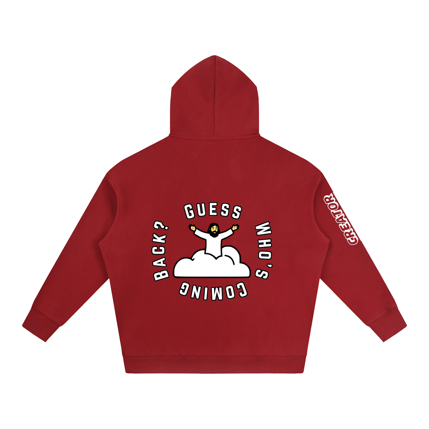 Guess Who's Coming Back - 350GSM Oversized Hoodie