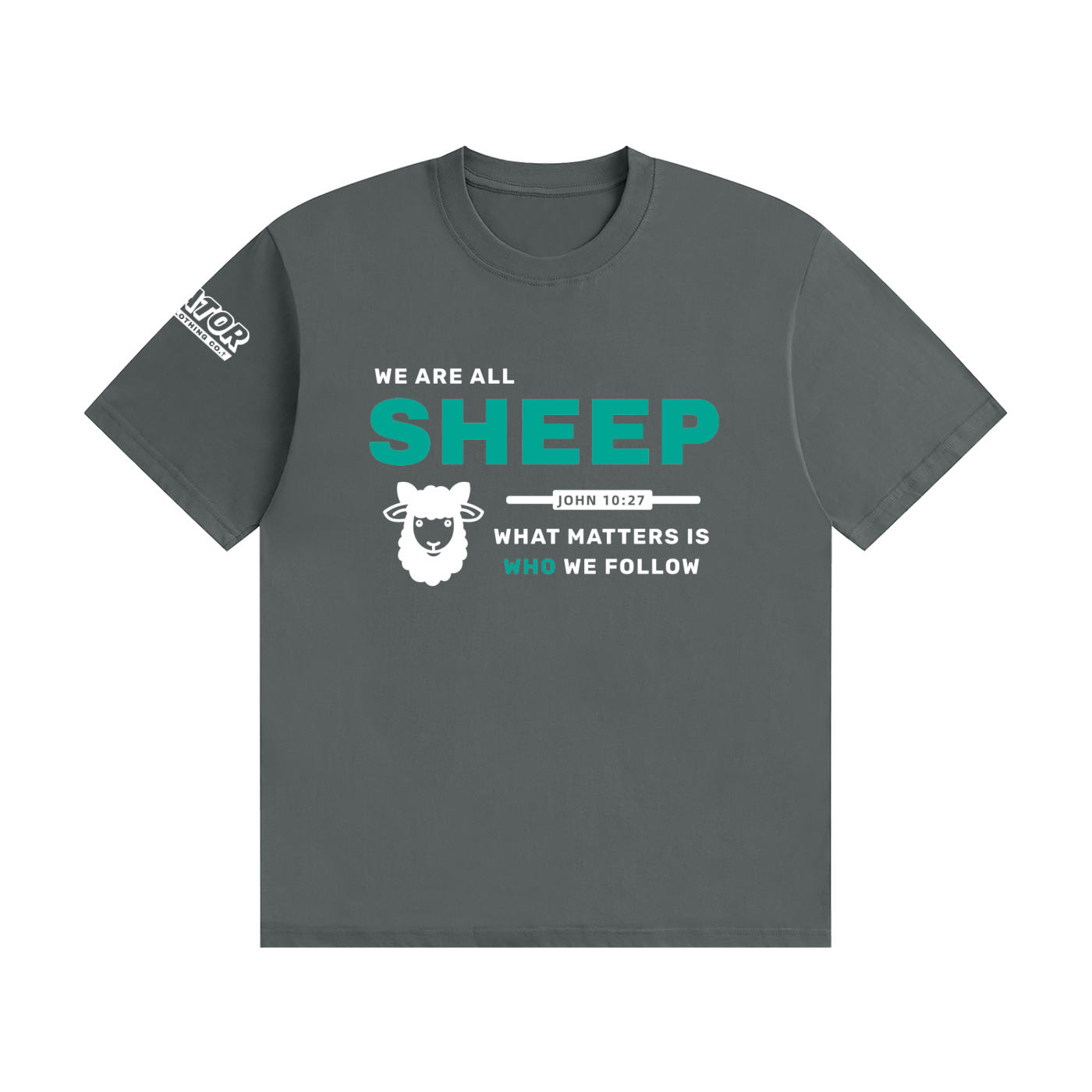 SHEEP - 200GSM Unisex Seamless Cotton T-Shirt