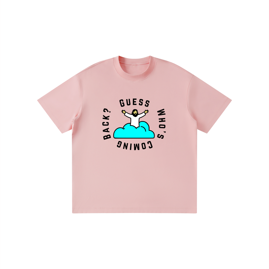Guess Who's Coming Back - 220GSM Kids' Solid Crewneck T-Shirt