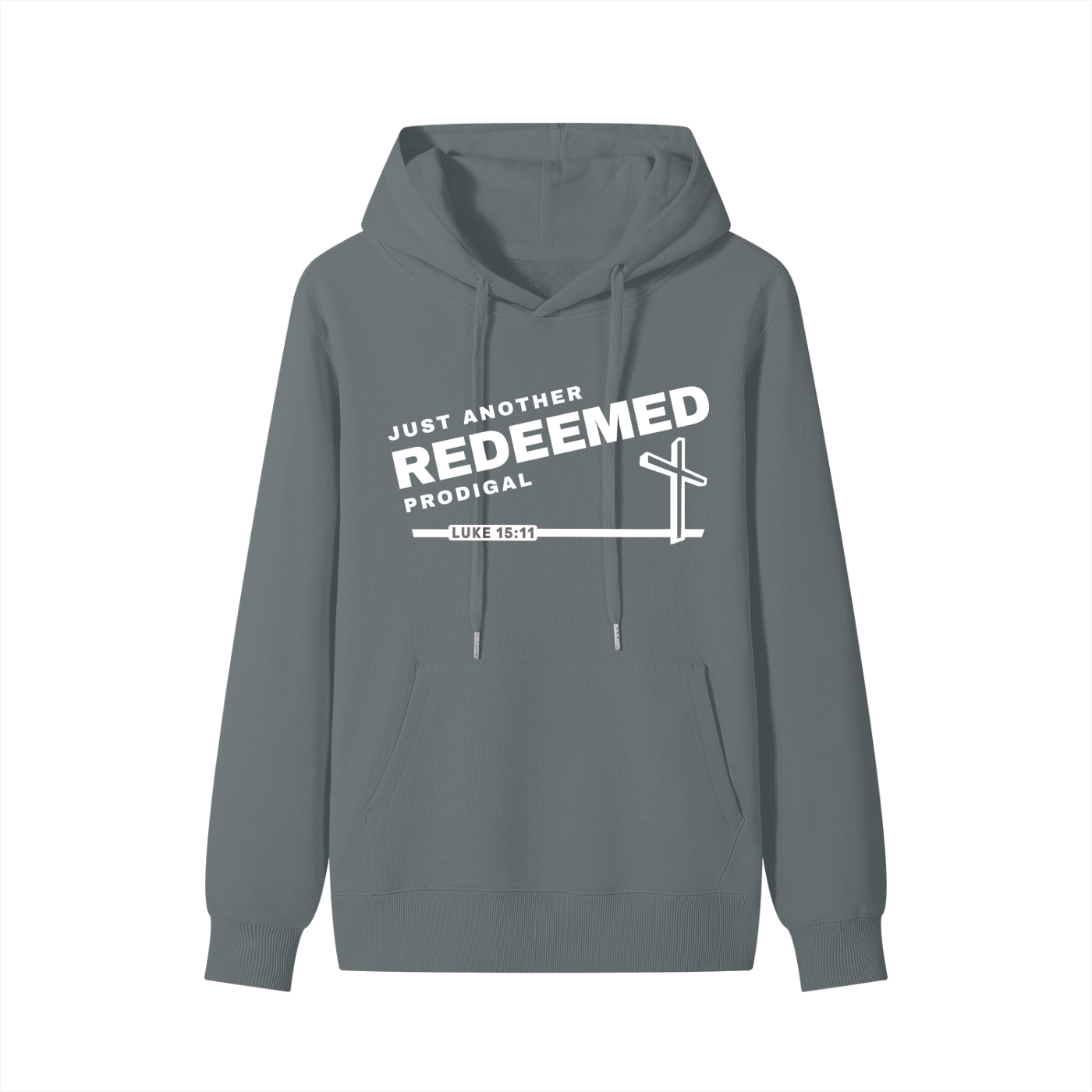 REDEEMED - 300GSM Unisex Cotton Drawstring Hoodie