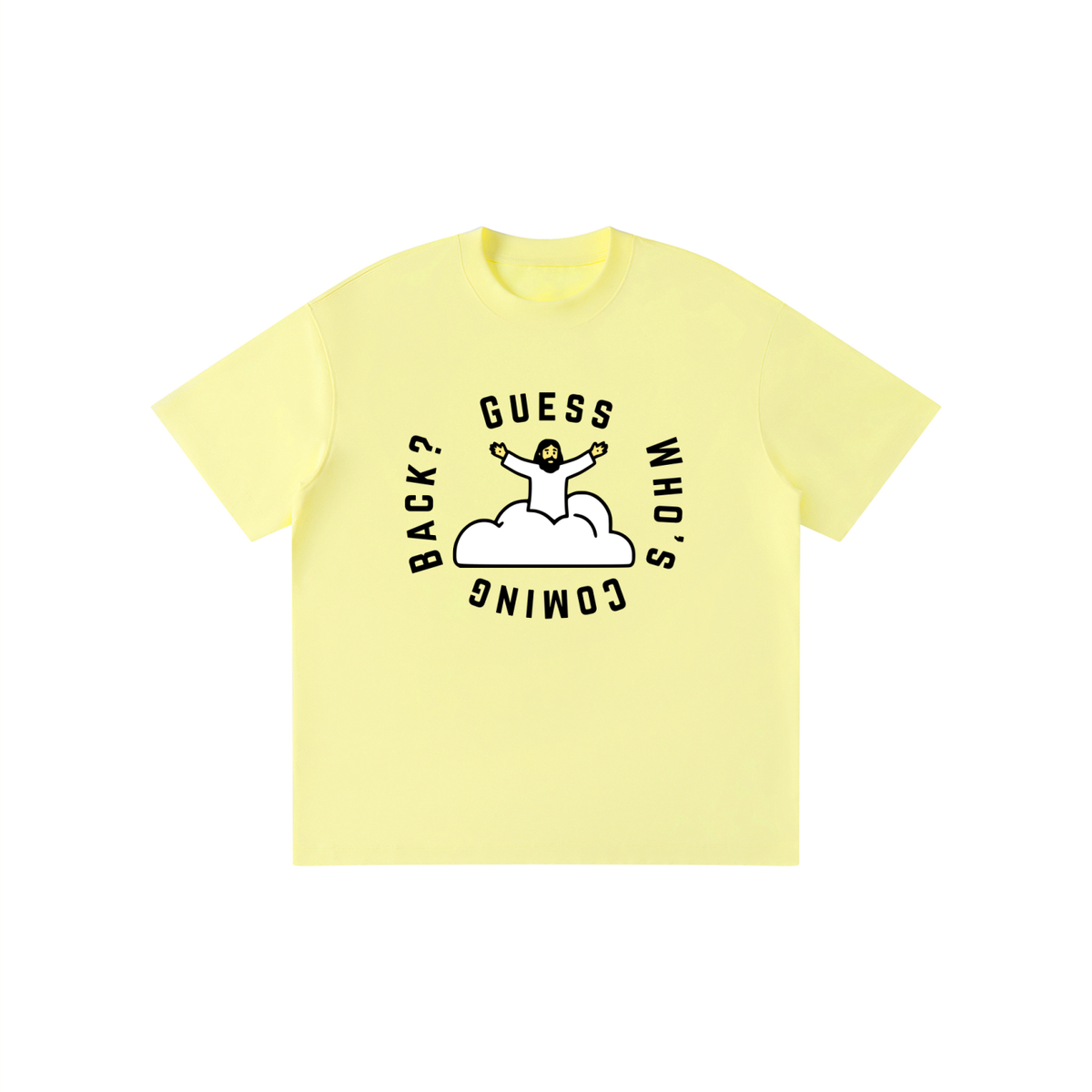 GUESS WHO - 220GSM Kids' Solid Crewneck T-Shirt