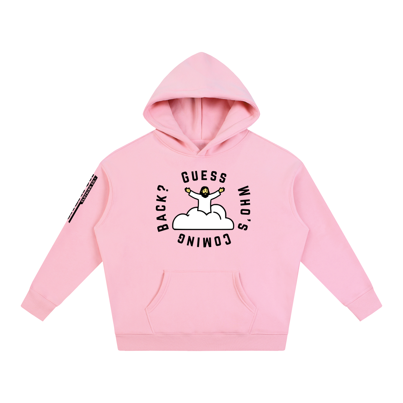 Guess Who's Coming Back - 350GSM Oversized Fleece Hoodie