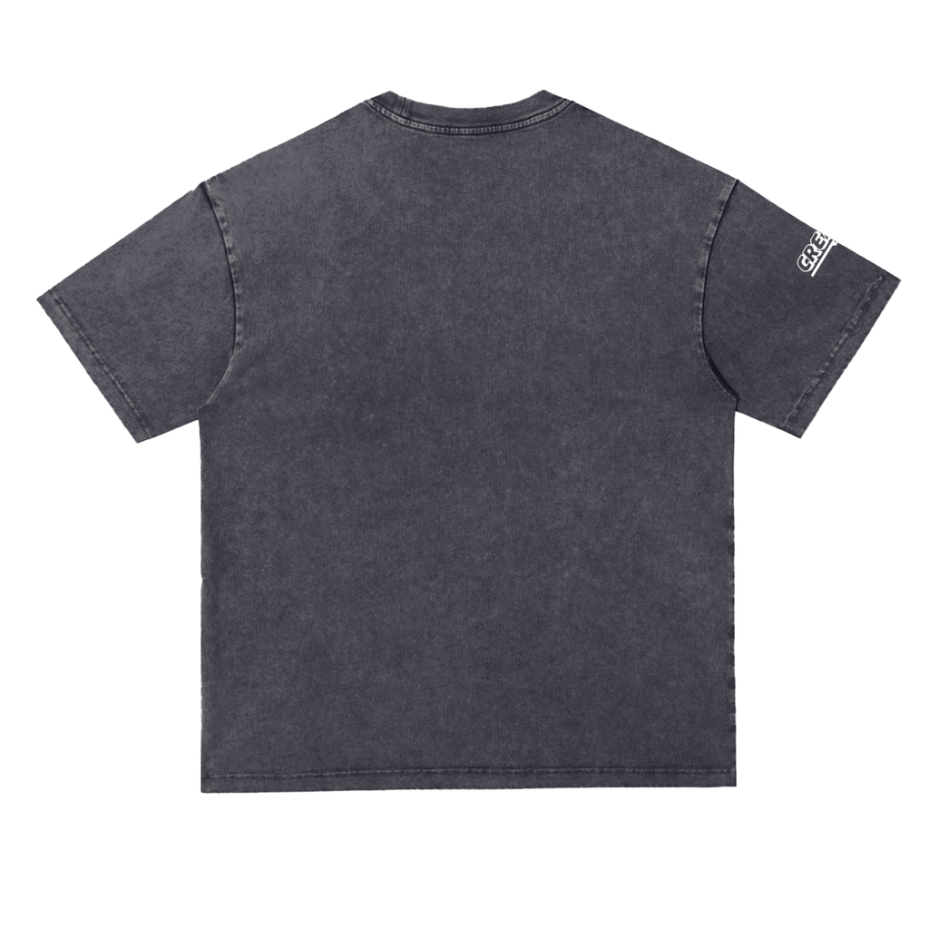 GLORY: Image Bearer of the Creator - 300gsm Snow-Washed Heavyweight Oversized T-Shirt (Christian Faith Streetwear)