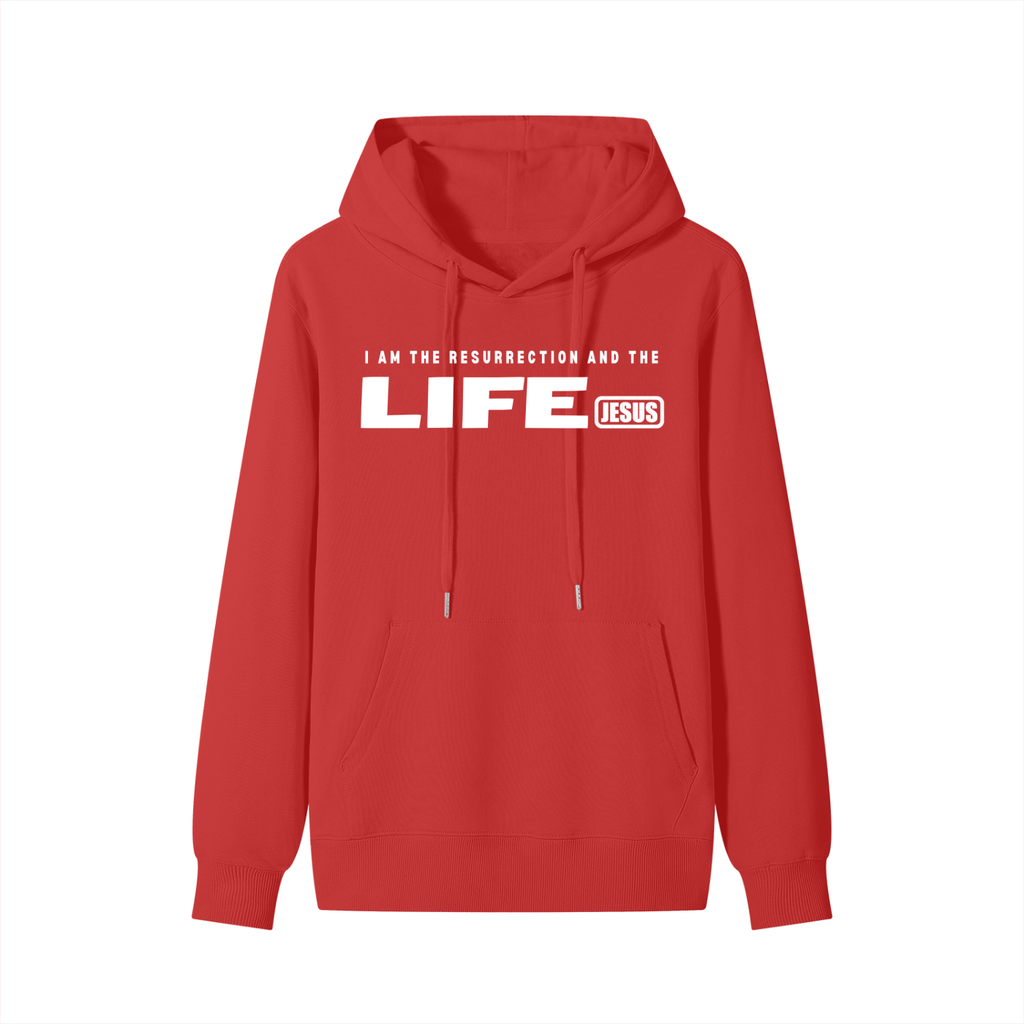 JESUS: Resurrection and the Life - 300GSM Pure Cotton Hoodie