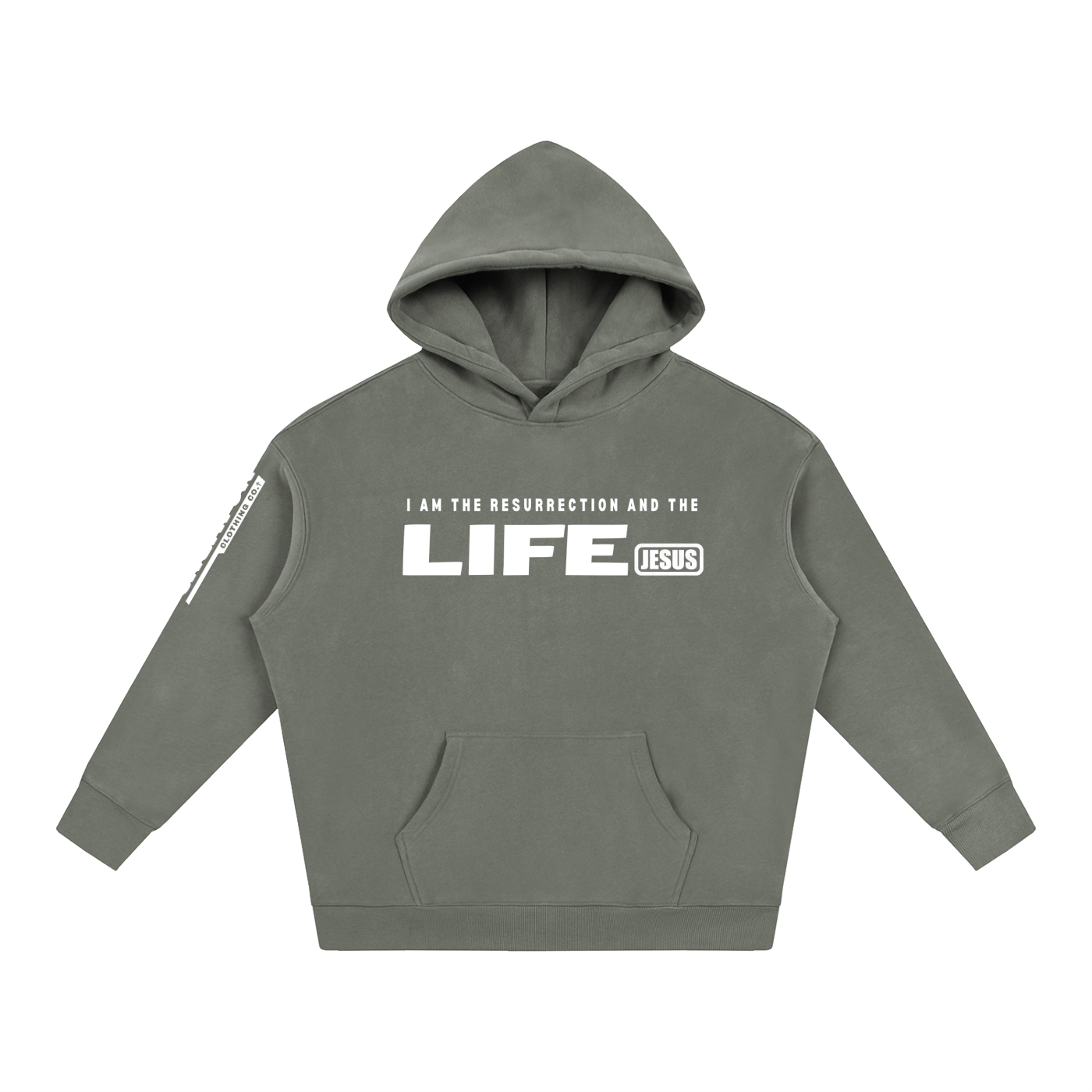 Resurrection and the LIFE - 350GSM Oversized Fleece Hoodie