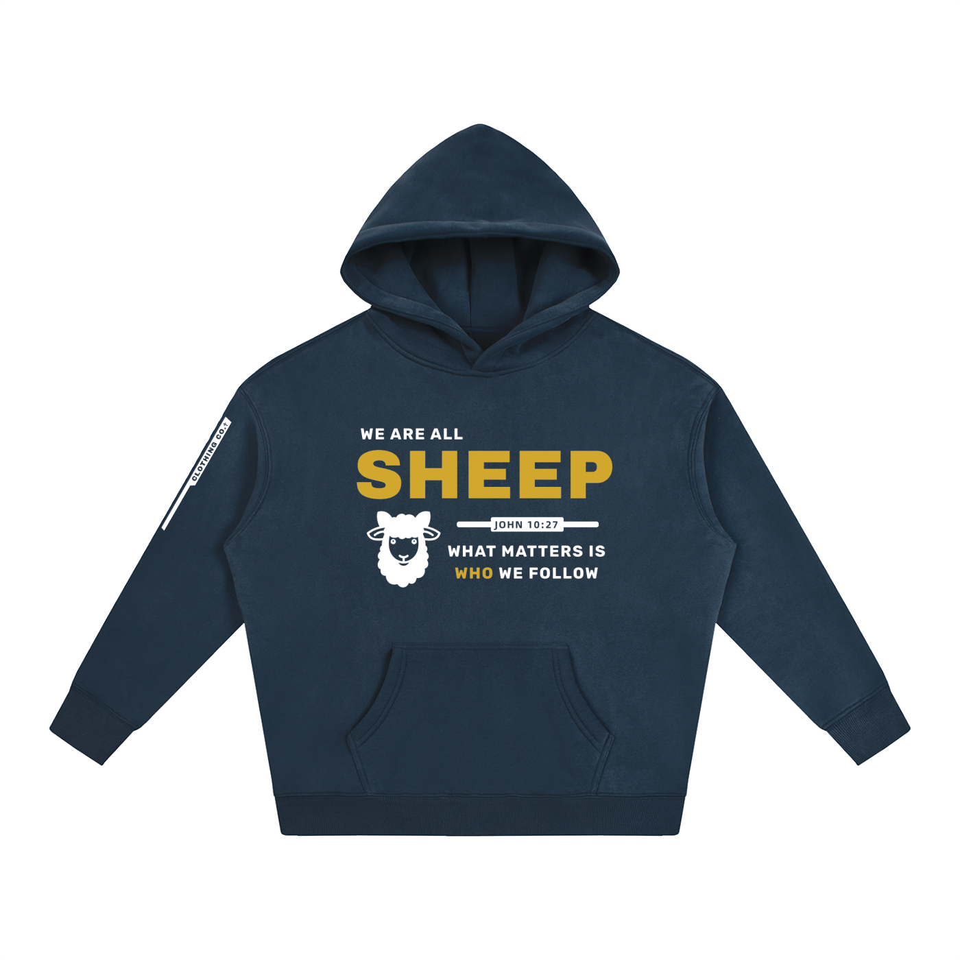 SHEEP - 350GSM Oversized Fleece Hoodie