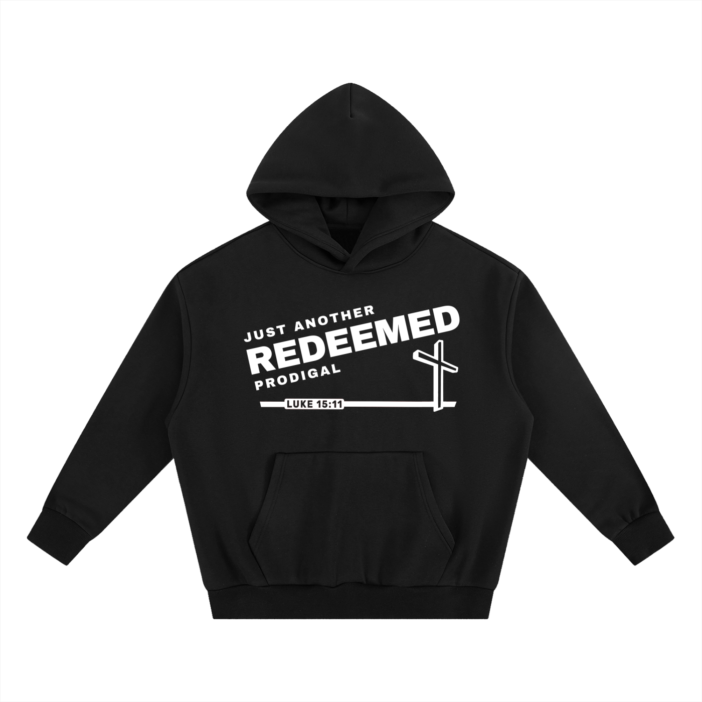 REDEEMED - 500GSM Super Heavyweight Boxy Fleece Hoodie