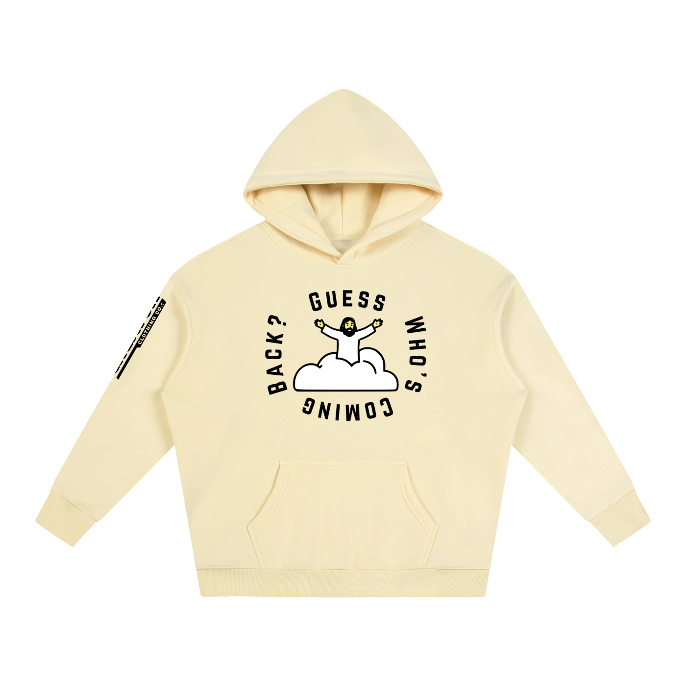Guess Who's Coming Back - 350GSM Oversized Fleece Hoodie