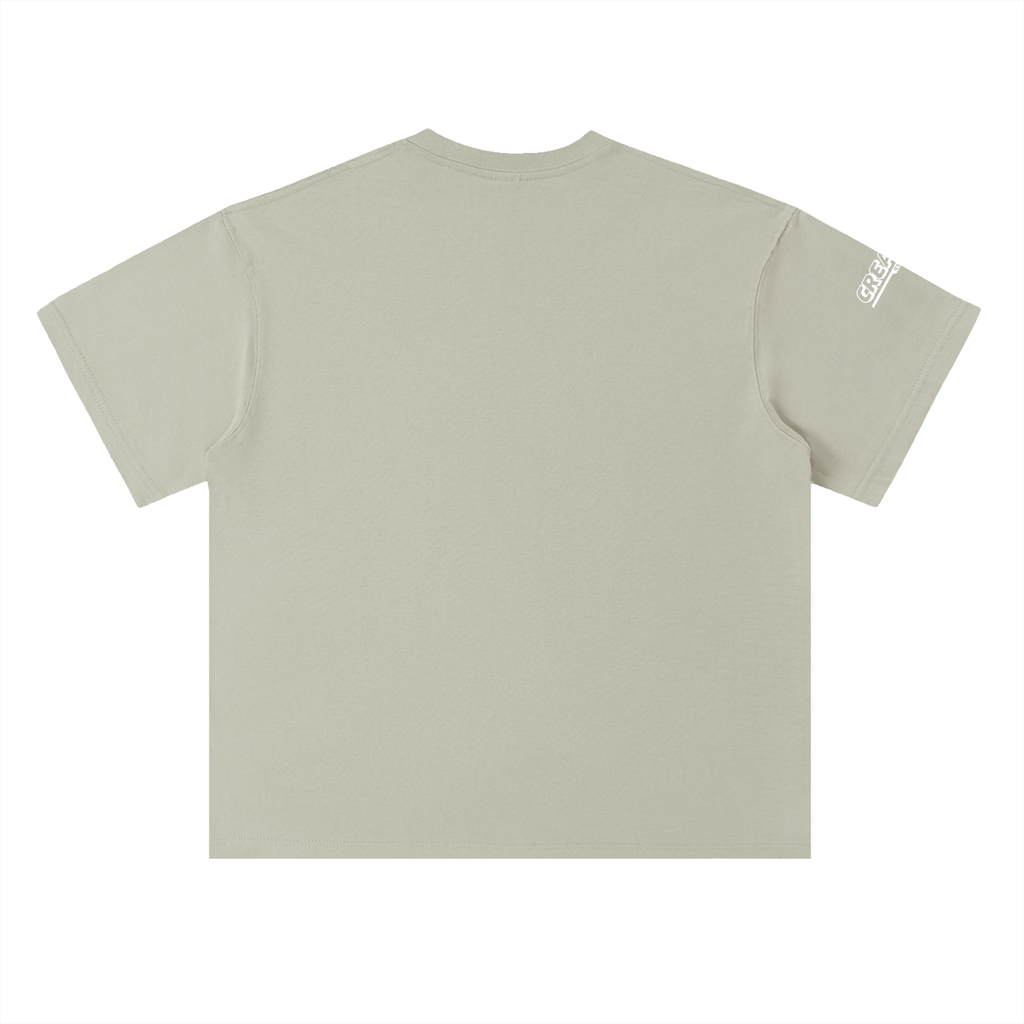 SHEEP - 300GSM Heavyweight Drop Shoulder Pure Cotton T-Shirt