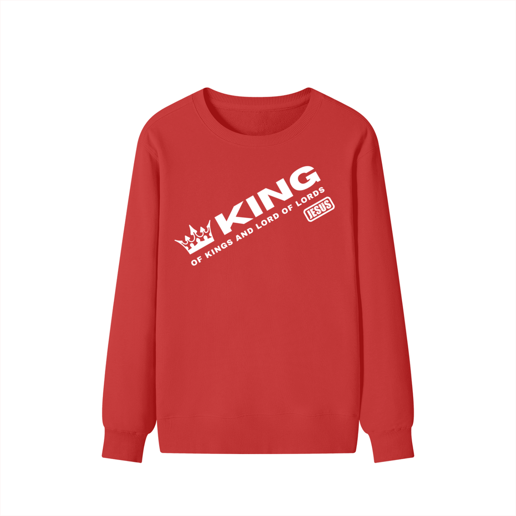 JESUS: KING of Kings - 300GSM Unisex Cotton Sweatshirt
