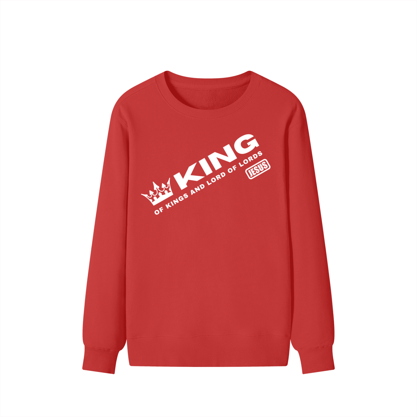 JESUS: KING of Kings - 300GSM Unisex Cotton Sweatshirt