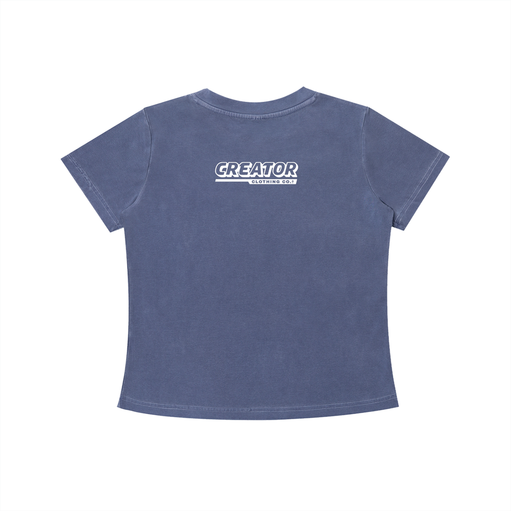 Child of God - 240GSM Women's Vintage Wash Slim Fit T-shirt