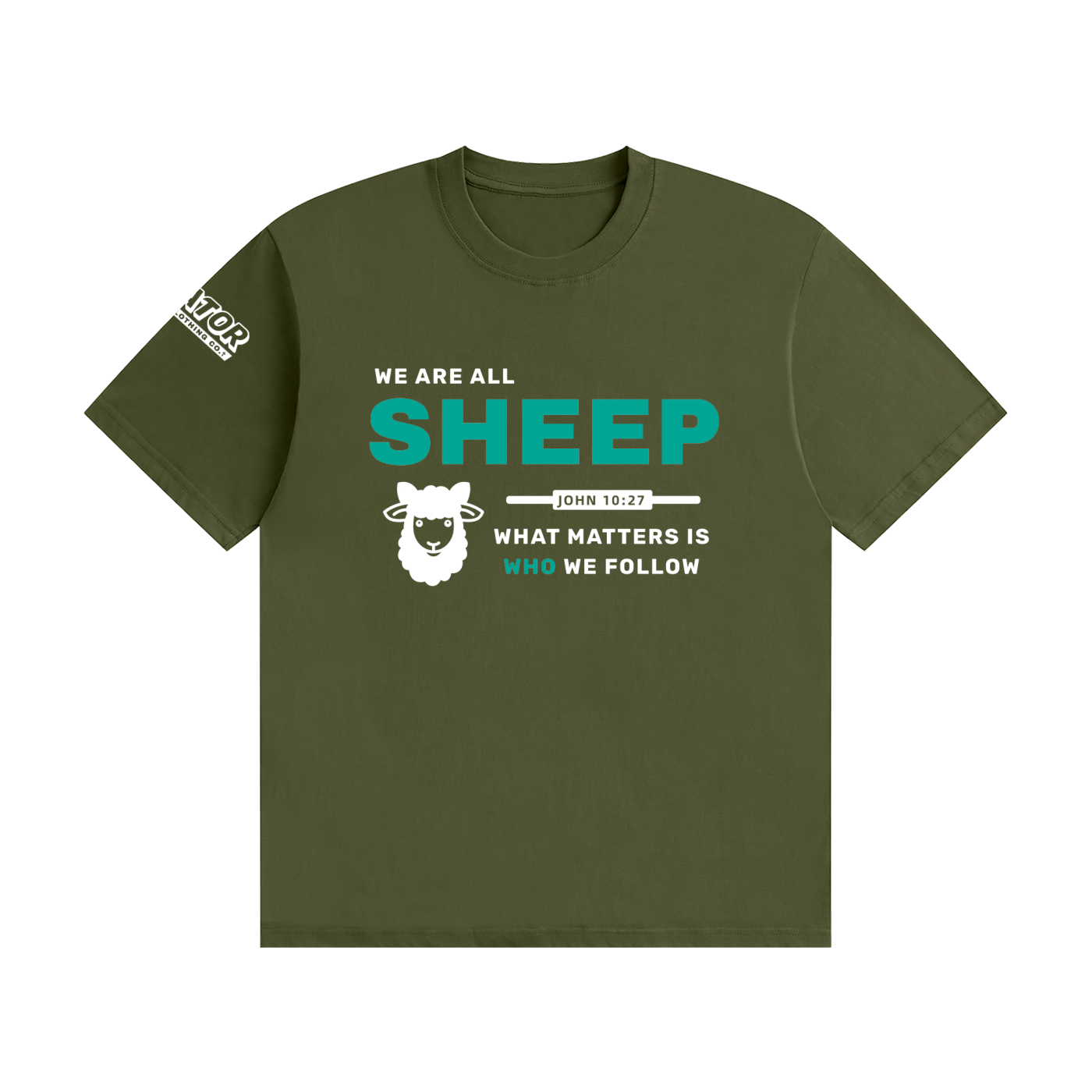 SHEEP - 200GSM Unisex Seamless Cotton T-Shirt