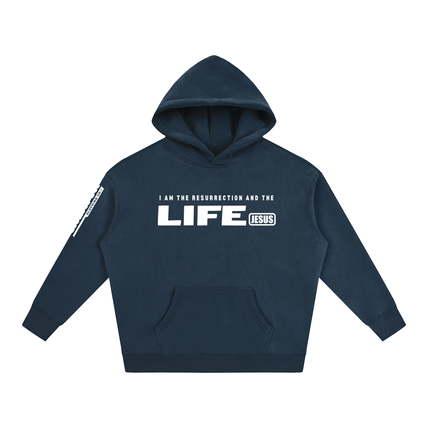 Resurrection and the LIFE - 350GSM Oversized Fleece Hoodie