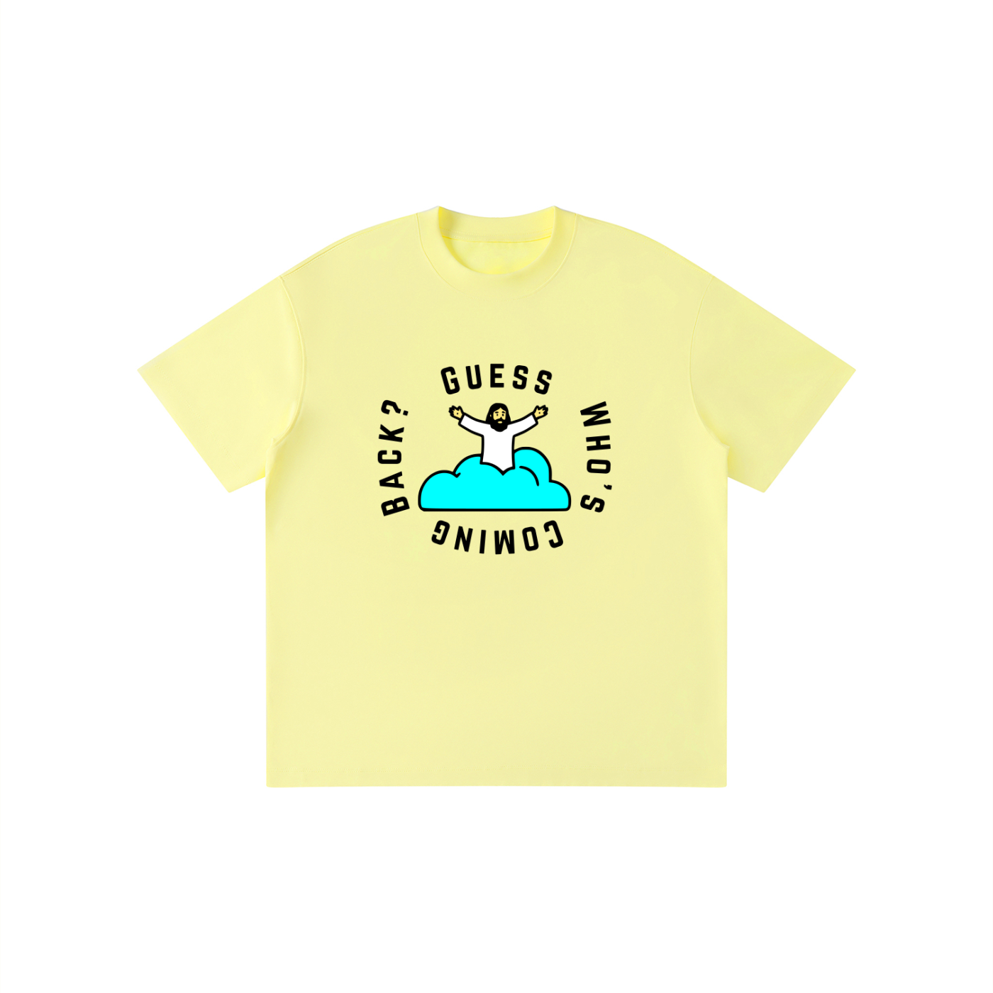 Guess Who's Coming Back - 220GSM Kids' Solid Crewneck T-Shirt