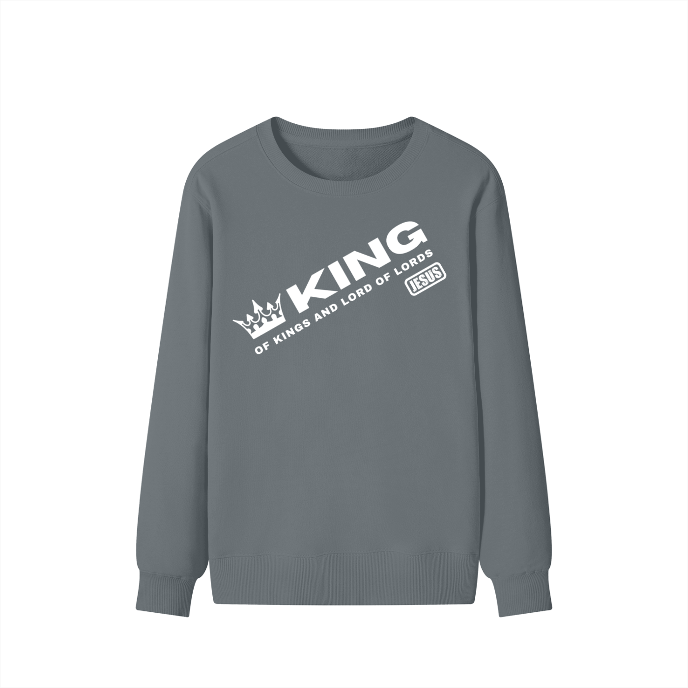 JESUS: KING of Kings - 300GSM Unisex Cotton Sweatshirt