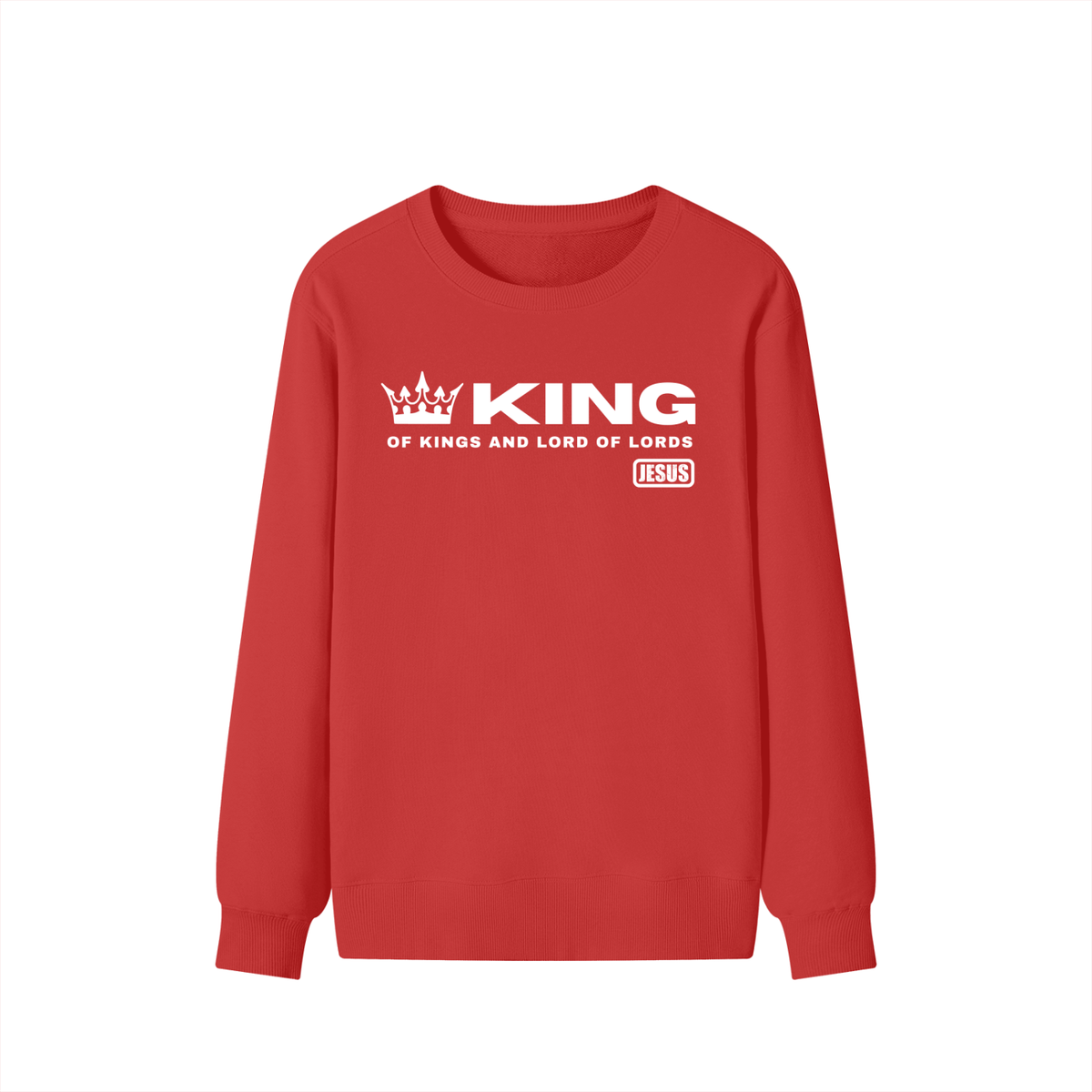 JESUS: King of Kings - 300GSM Unisex Cotton Sweatshirt