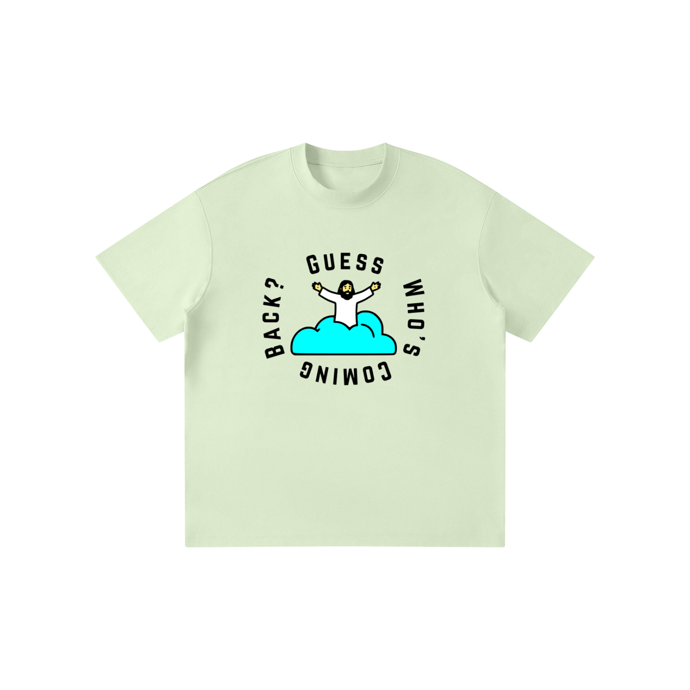 Guess Who's Coming Back - 220GSM Kids' Solid Crewneck T-Shirt