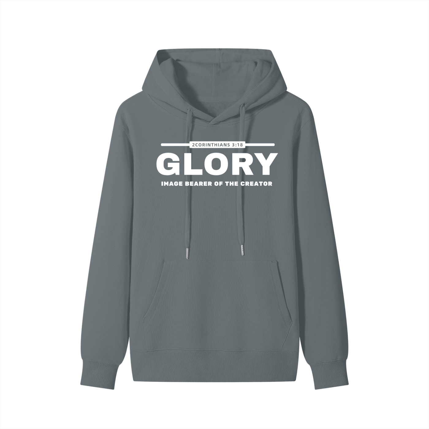 GLORY: Image Bearer of the Creator - 300GSM Pure Cotton Hoodie (Christian Faith Streetwear)