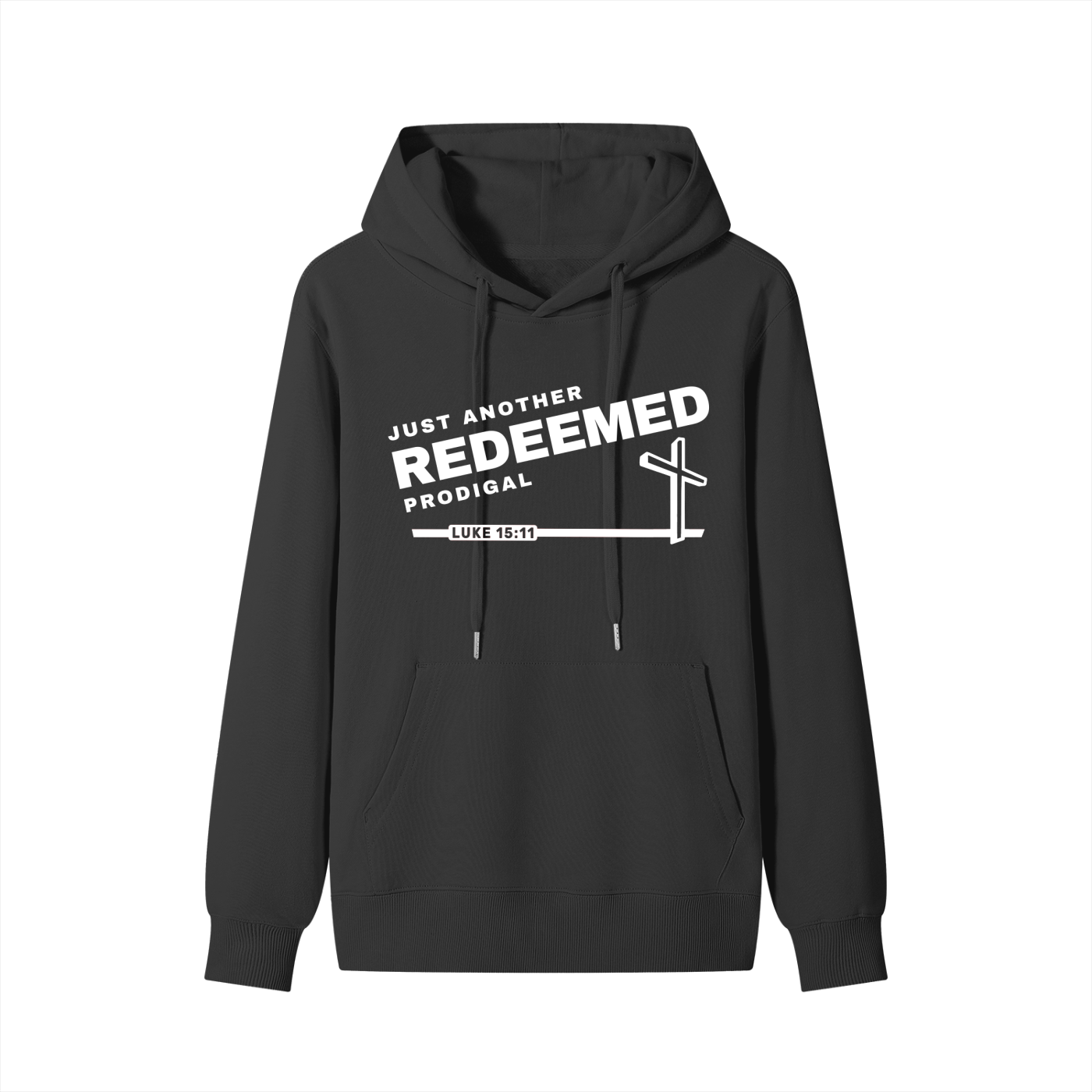 REDEEMED - 300GSM Unisex Cotton Drawstring Hoodie