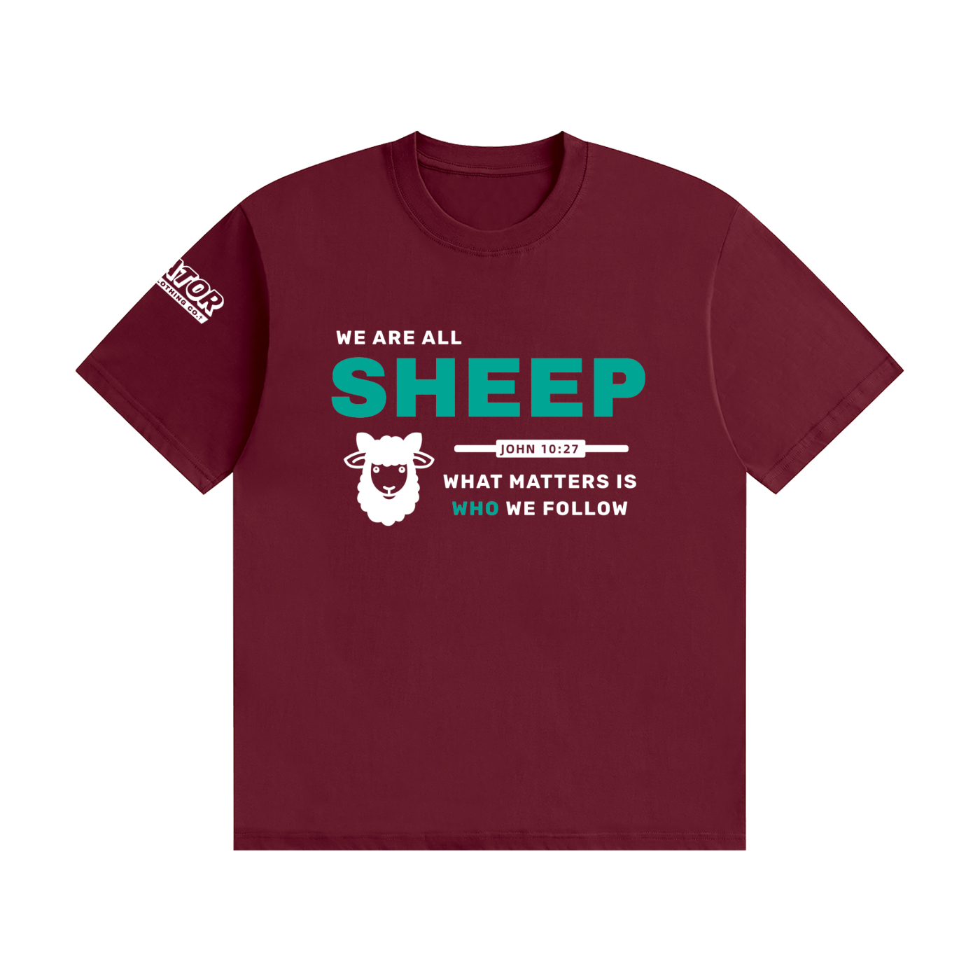 SHEEP - 200GSM Unisex Seamless Cotton T-Shirt