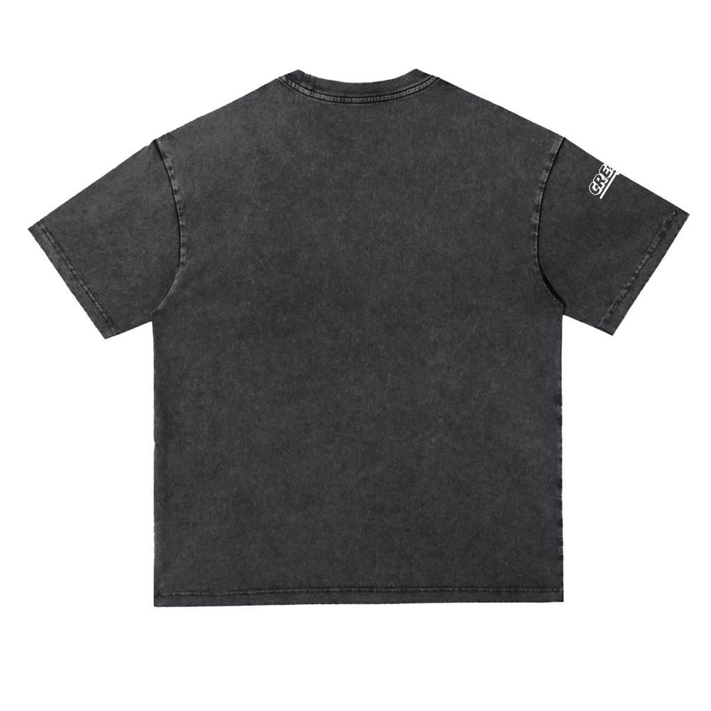 FORGIVEN: And Brought Back to Life - 300GSM Snow-Washed Heavyweight Oversized T-Shirt