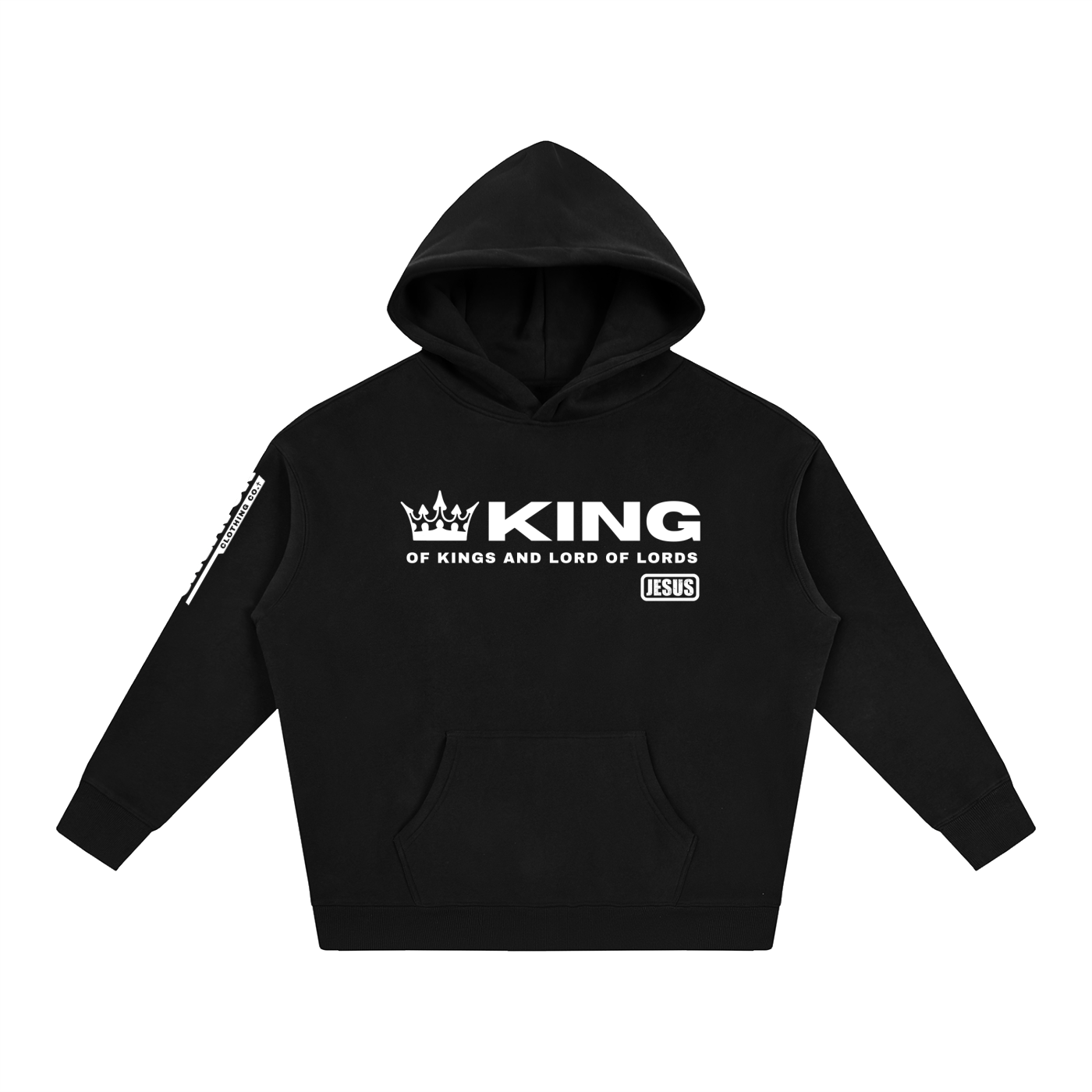 King of Kings - 350GSM Oversized Fleece Hoodie