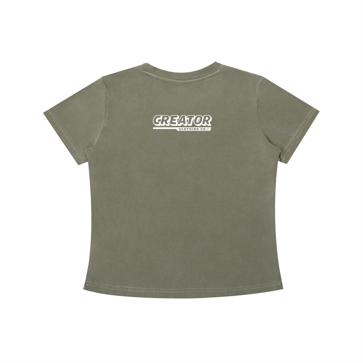 Child of God - 240GSM Women's Vintage Wash Slim Fit T-shirt