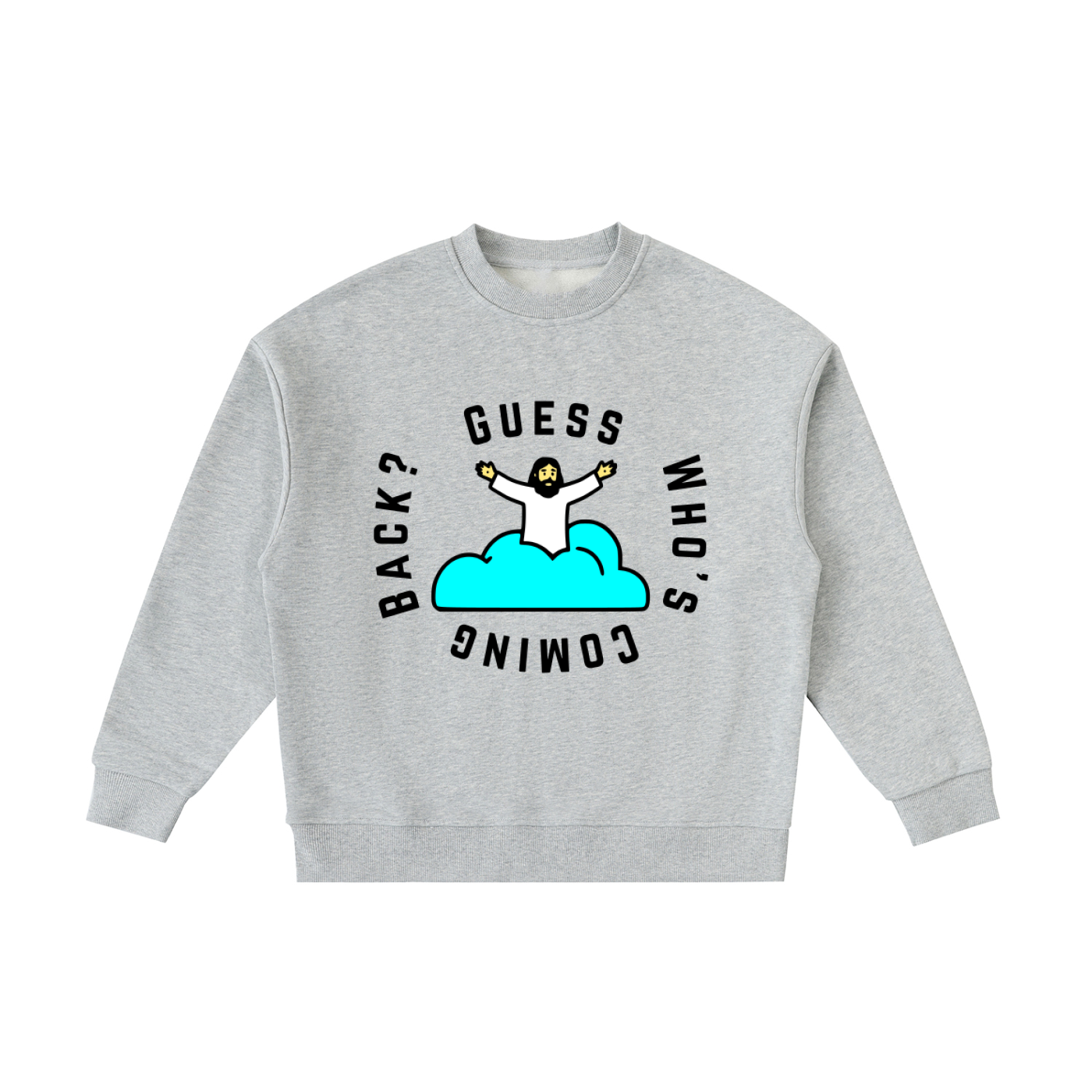 Guess Who's Coming Back - Fleece Kids' Crewneck Sweatshirt